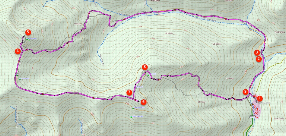 Route Pico Murcia