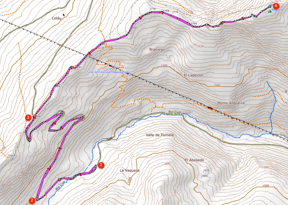 Route Peña Rogueira