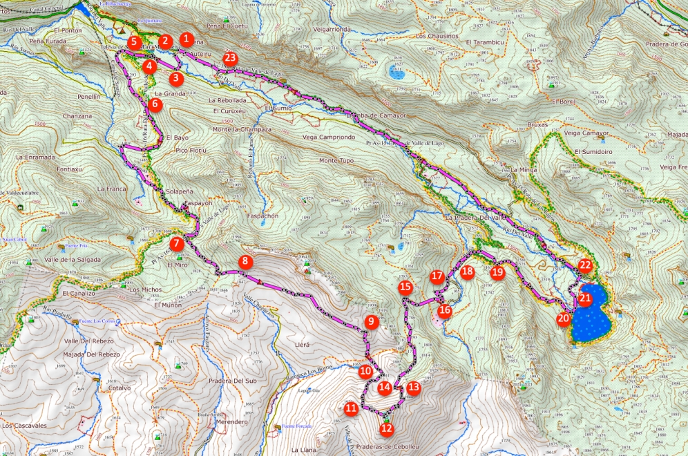 Route Picos Blancos