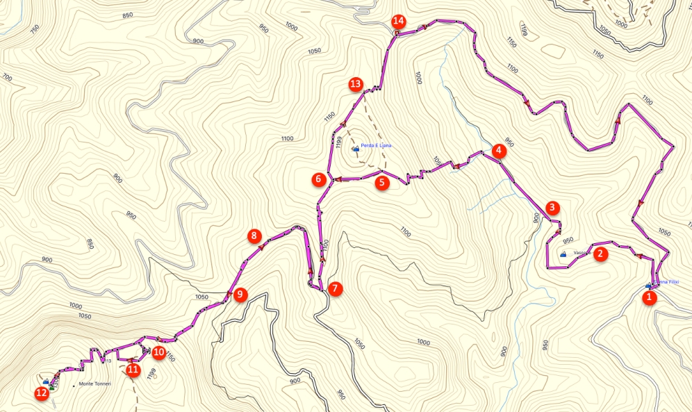 Ruta Punta Margiani Pubusa