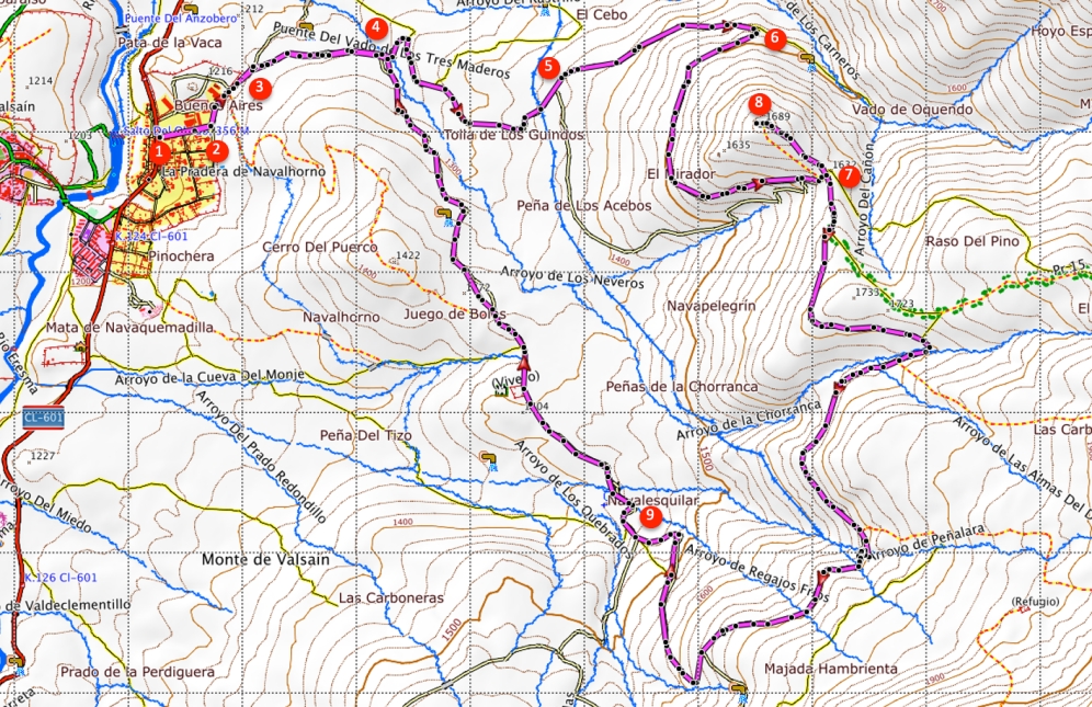 Route Silla del Rey