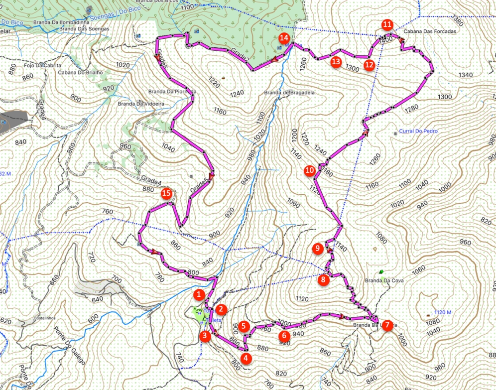 Route Pedrada