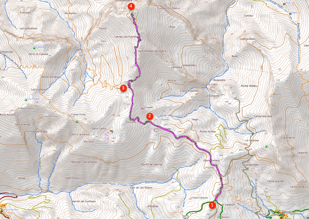 Route Pico Pierzo