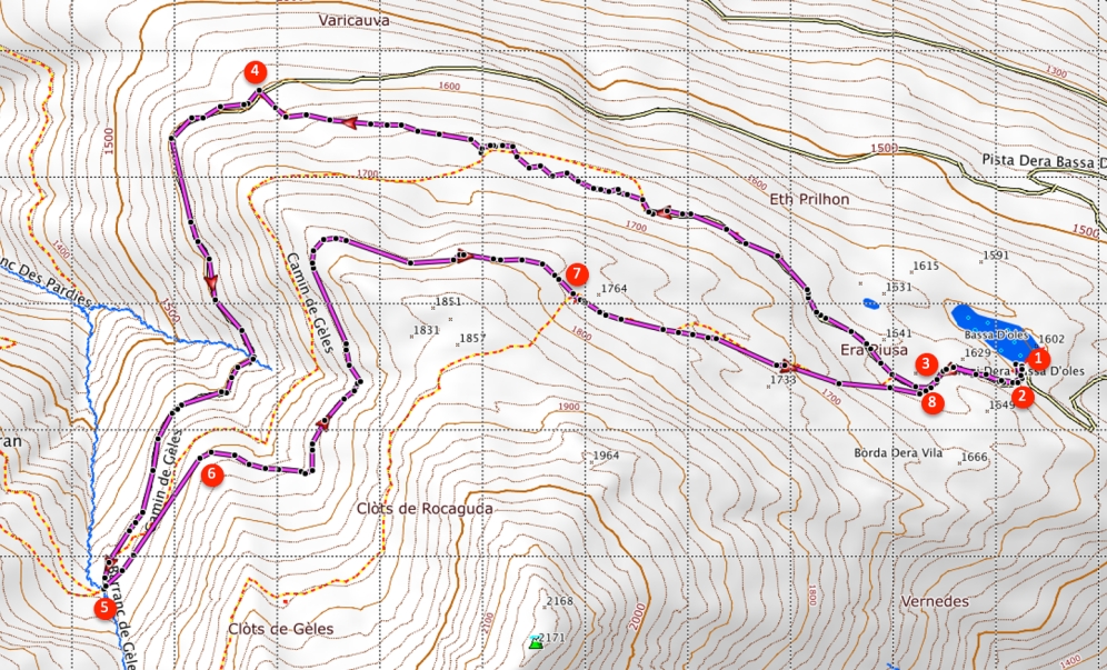 Route Bassa d`Oles