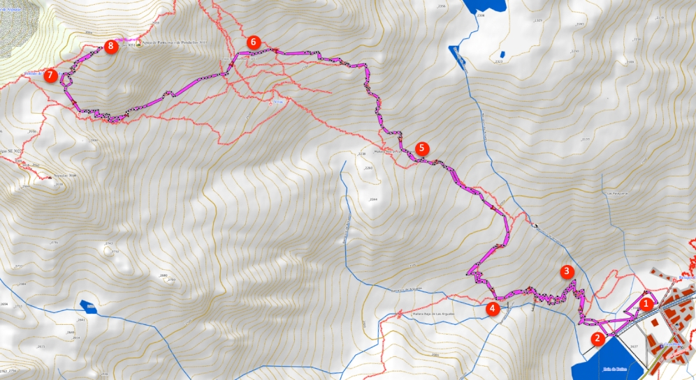 Itinerario Garmo Negro