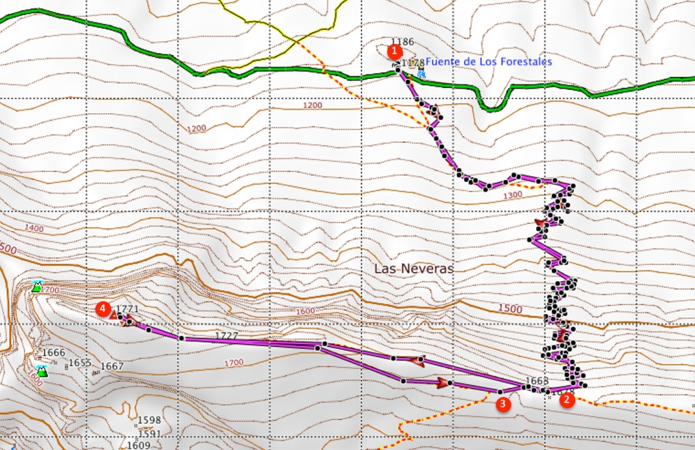 Route Peña Oroel