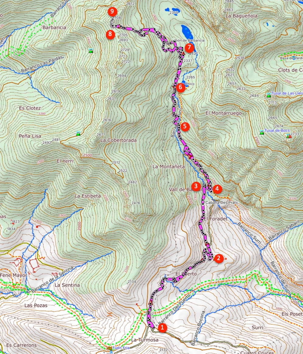 Route Pico Barbarisa