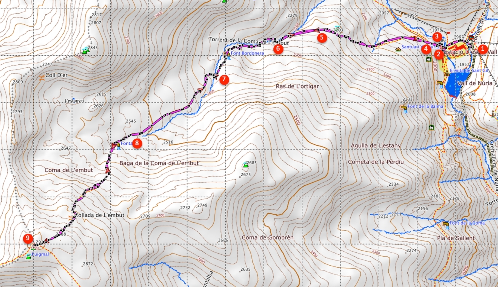 Route Puigmal