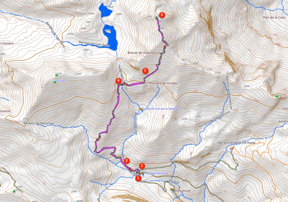 Itinerario Robiñera