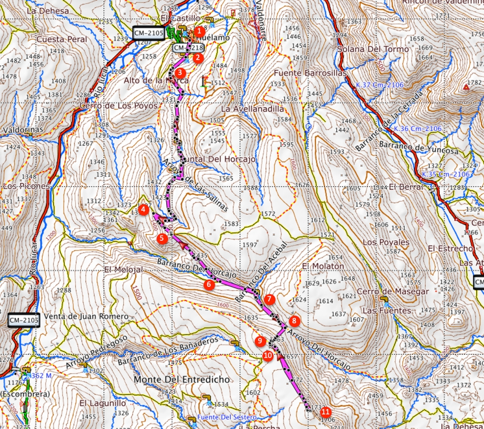 Itinerario Pico de las Nieves