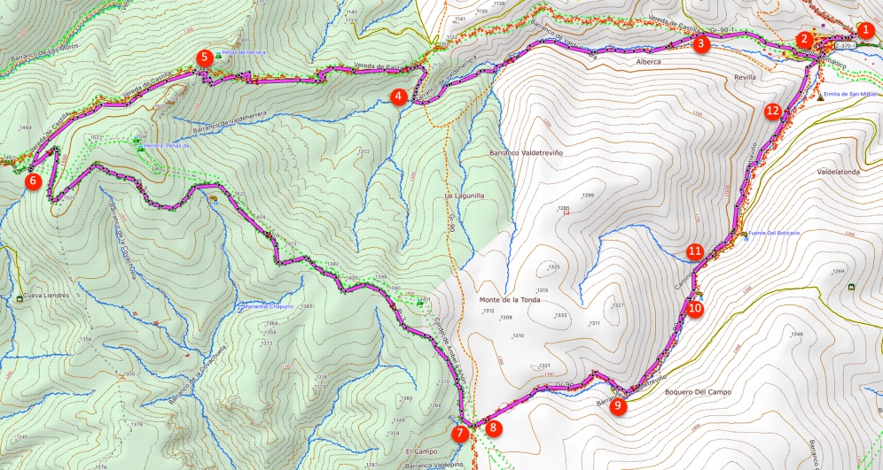 Route Rocks of Herrera