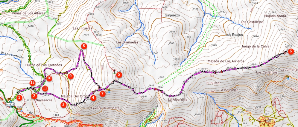 Route Mondalindo (short route)