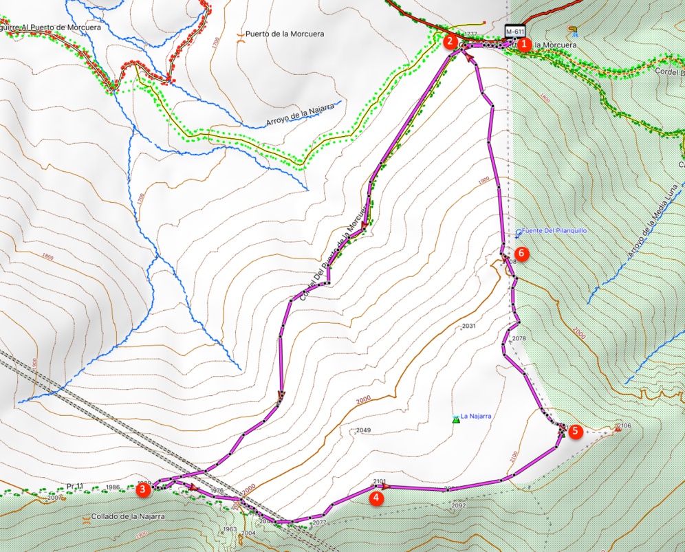 Route Najarra