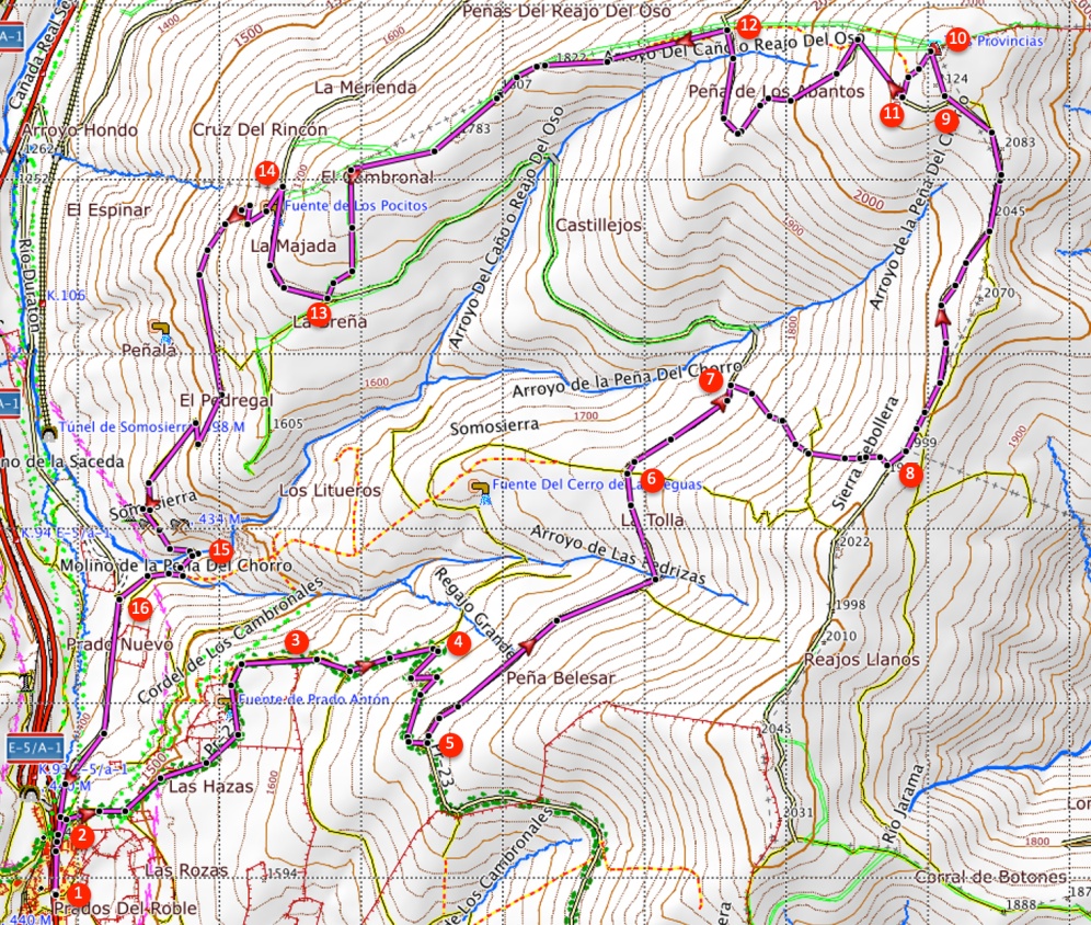 Route Drei Provinzen