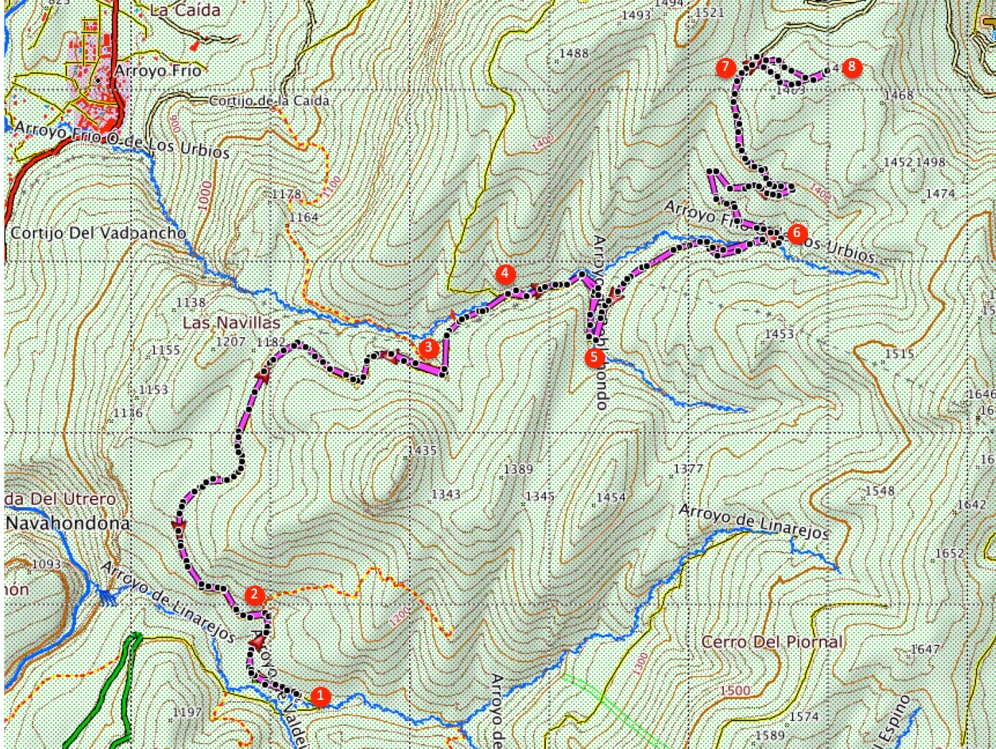 Route Puerto del Calvario