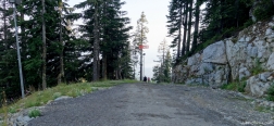 Trail on the Grouse Mountain