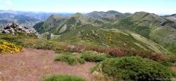 Descent from the Cerro Pedroso