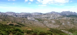 Descent from the Cerro Pedroso