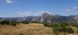 Uitzicht op de Pico Bodón