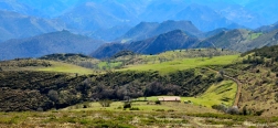Descent from the Peña Manteca