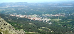 Uitzicht op het Kloosterpaleis van El Escorial