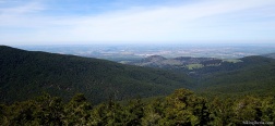 Uitzicht vanaf de Cerro de la Camorca