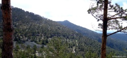 Vista sulla valle di La Fuenfría