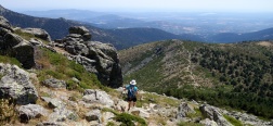 Abstieg vom Montón de Trigo