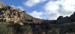 Ascent to the Collado de la Pedriza