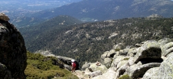 On the crest of Siete Picos