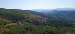 Uitzicht op de klim naar de Peña del Seo