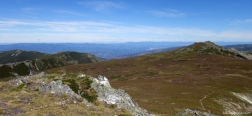 Uitzicht vanaf de Peña Trevinca