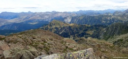 Uitzicht vanaf de Collado de Montardo