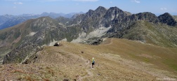 Descent from the Pic Negre d'Envalira