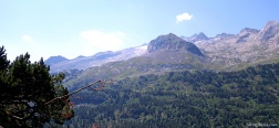 Uitzicht over de Pyreneeën