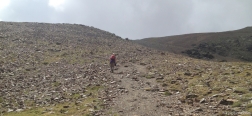 Ascenso hacia el Puigmal