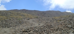 Ascenso hacia el Puigmal