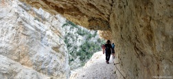 Trail through the Congost de Mont-Rebei
