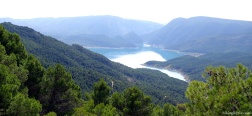 Reservoir of Los Canelles