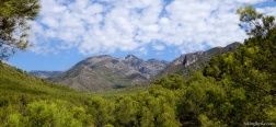 Uitzicht op de Sierra de Almijara