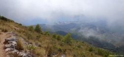 View on the Sierra de Almijara