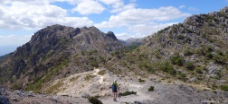 Descent from El Lucero