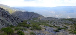 Uitzicht tijdens de klim naar de Campachuelo