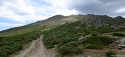 Trail towards the Pico del Lobo