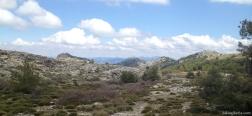 Vista dalla Loma de los Castellones