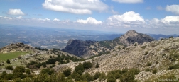 Aussicht ab der Loma de los Castellones