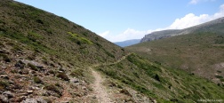 Trail through the Peñas de Herrera