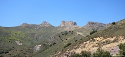 View on the Peñas de Herrera