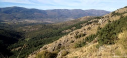 View near the Cascade of the Purgatorio