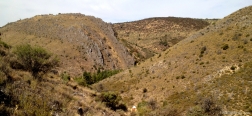 Descent along the Arroyo de San Vicente